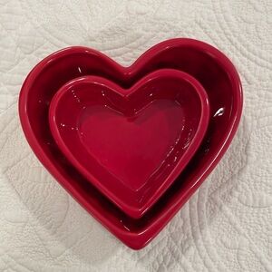 Stacking Valentine Heart Dishes